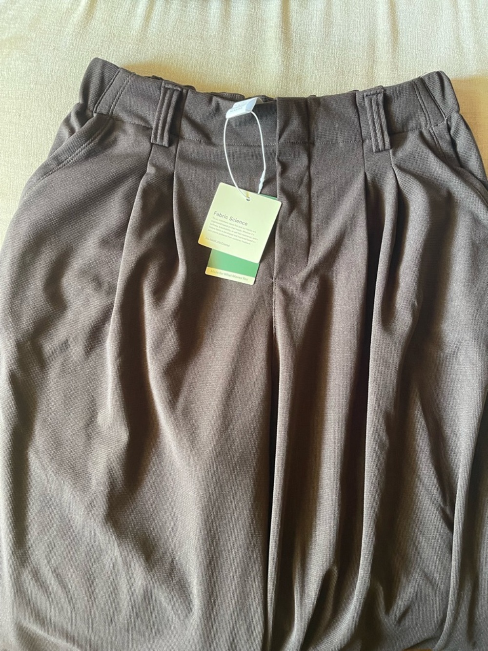 HALARA Brown Straight Leg Pants